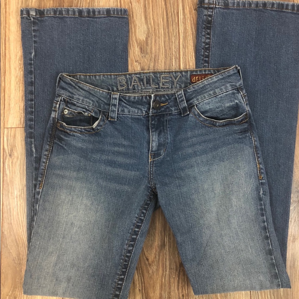 dELiA*s Bailey Bootcut Blue Jeans Long